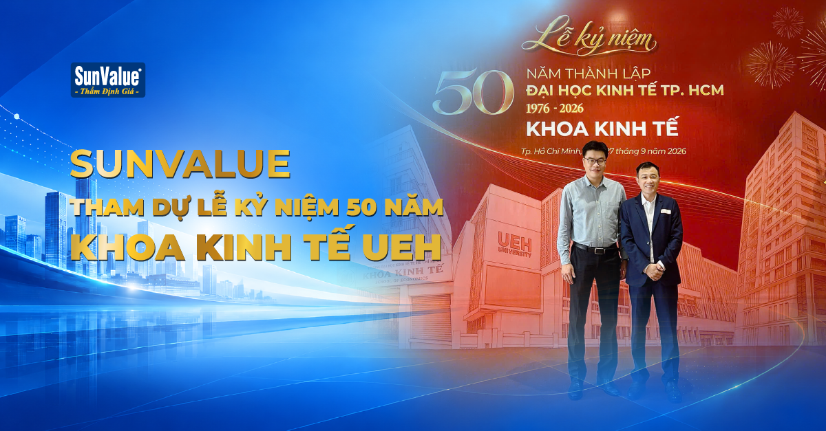 SunValue tham dự Lễ kỷ niệm 50 năm Khoa Kinh tế UEH