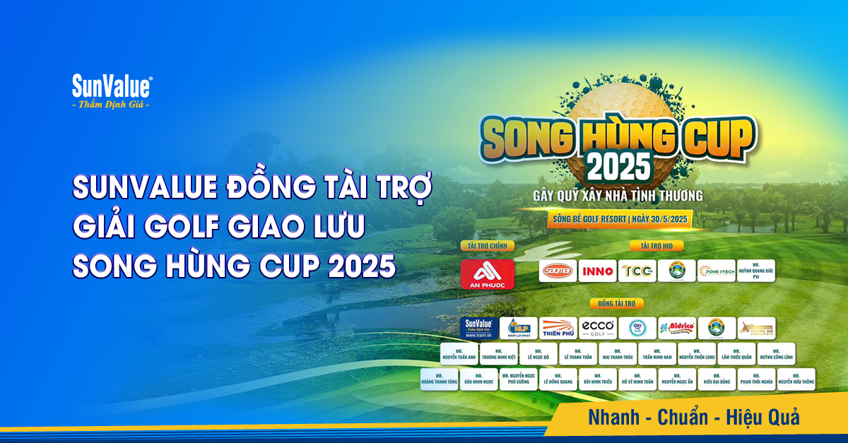 SUNVALUE ĐỒNG TÀI TRỢ GIẢI GOLF GIAO LƯU SONG HÙNG CUP 2025