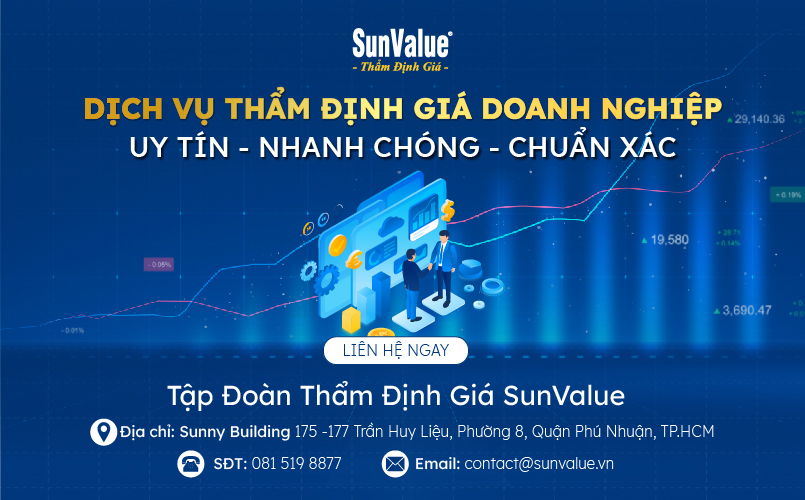 Dịch vụ thẩm định giá doanh nghiệp top đầu - SunValue