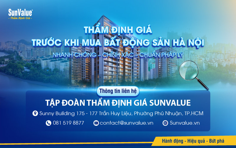 Thẩm định giá trước khi mua bất động sản Hà Nội
