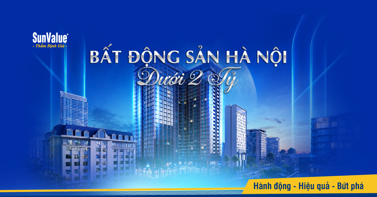 Bất động sản Hà Nội dưới 2 tỷ