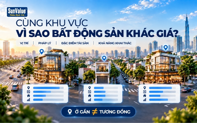 Các yếu tố ảnh hưởng đến giá thị trường bất động sản