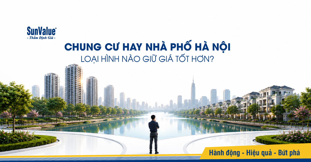Nên mua chung cư hay nhà phố Hà Nội trong năm 2026