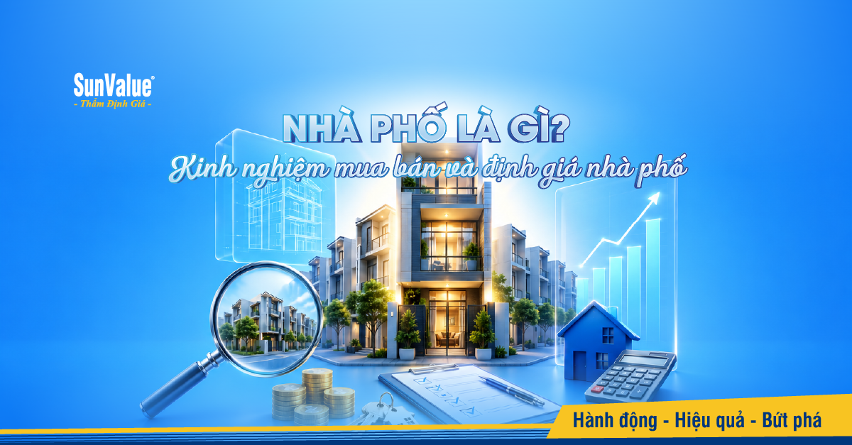 Nhà phố là loại hình bất động sản phổ biến tại các đô thị lớn