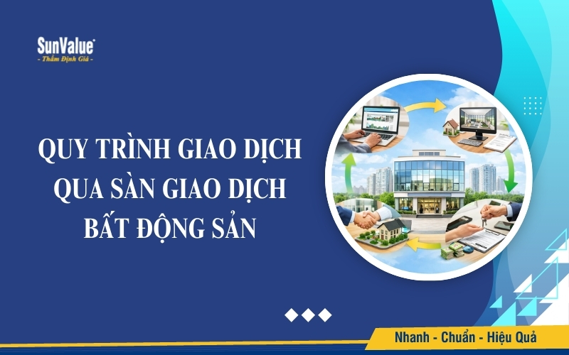 Hướng dẫn quy trình giao dịch bất động sản qua sàn