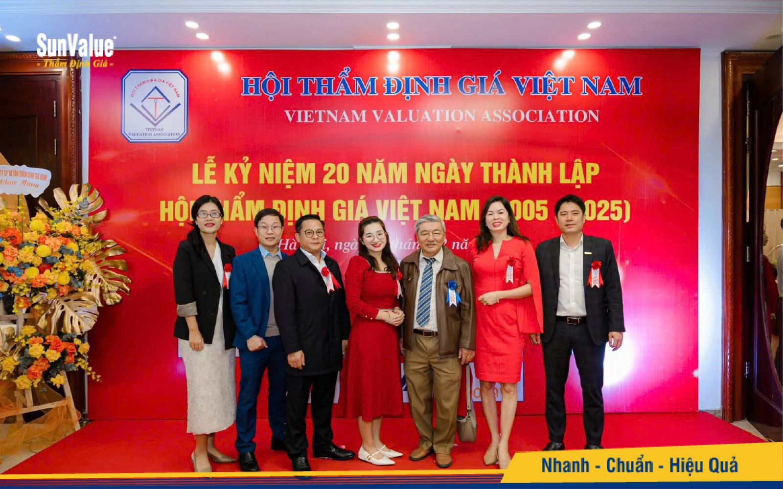 SunValue tham gia Lễ kỷ niệm 20 năm ngày thành lập Hội Thẩm định giá Việt Nam