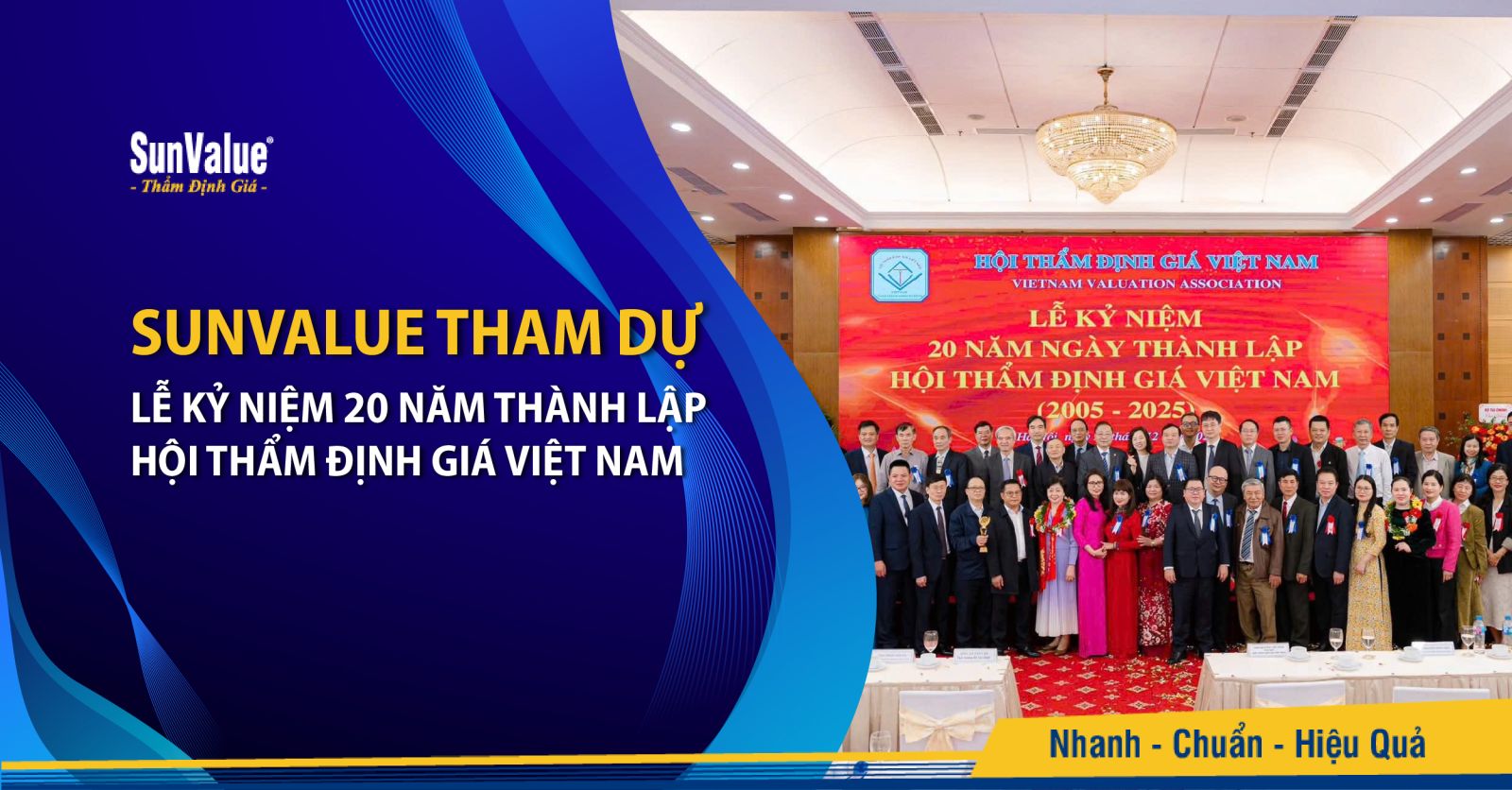 Lễ kỷ niệm 20 năm ngày thành lập Hội Thẩm định giá Việt Nam (2005 – 2025)