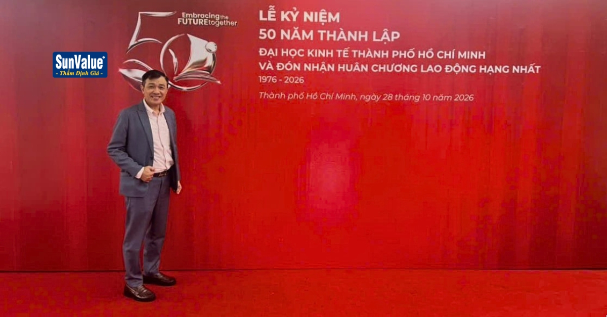 SunValue tham dự Lễ kỷ niệm 50 năm thành lập Đại học Kinh tế Thành phố Hồ Chí Minh (UEH)
