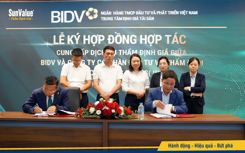 Đồng hành cùng BIDV trong hoạt động thẩm định giá