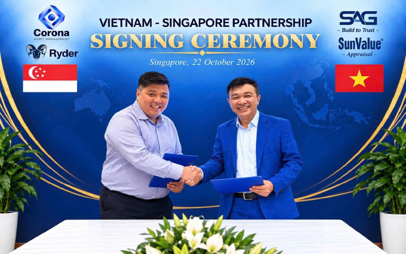 SunValue ký thỏa thuận hợp tác phát triển đầu tư và tài chính quốc tế với Ryder Asset Management