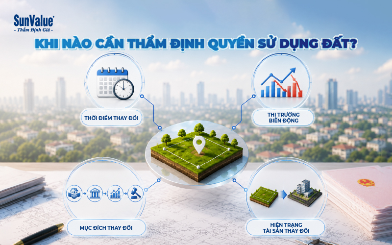 Cùng một quyền sử dụng đất có cần thẩm định lại không